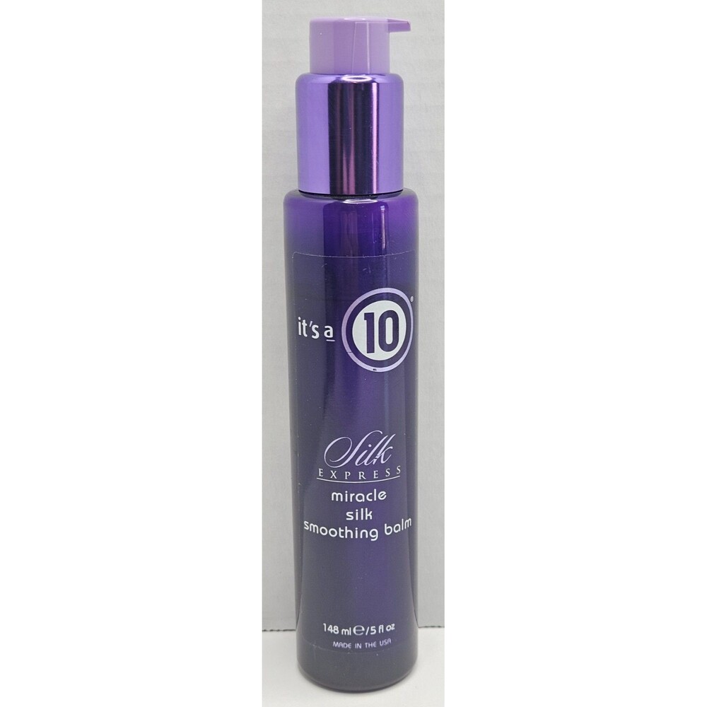 It's A 10 Silk Express Miracle Silk Smoothing Balm 5 Oz 148ml Pump Bottle